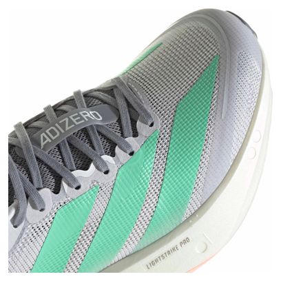 Zapatillas de running adidas Adizero Boston 13 Gris/Verde para mujer