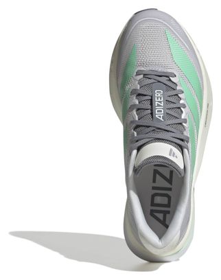 Zapatillas de running adidas Adizero Boston 13 Gris/Verde para mujer