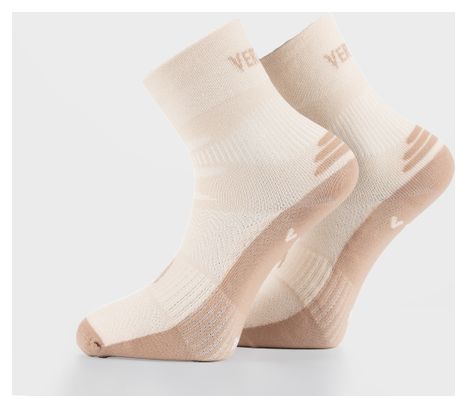 Chaussettes Vertical Mountain Mid Double-Layer Marron