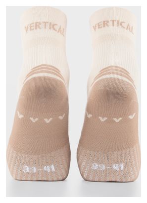 Chaussettes Vertical Mountain Mid Double-Layer Marron