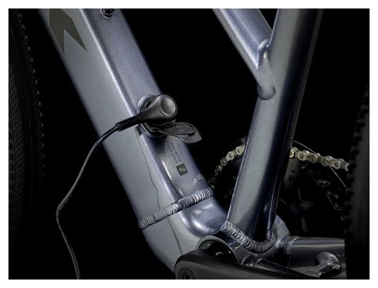 Vélo de Fitness Électrique Trek Dual Sport+ 2 Stagger LT Shimano Acera 8V 250 Wh 27.5'' Gris 2025 - Vélo d'Exposition