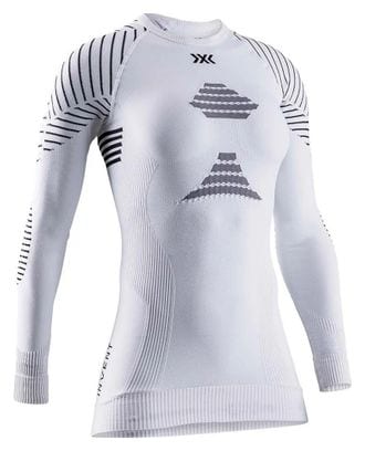 X-Bionic Invent FX Langarm Trikot Damen Weiß/Hellgrau