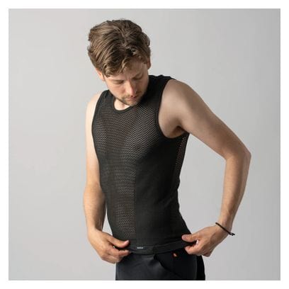 Baselayer Ärmellos GribGrab ThermaCore 3-season Schwarz