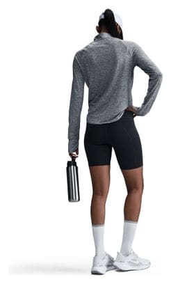 Dames Nike Dri-Fit Swift UV Grijs 1/2 Zip Top