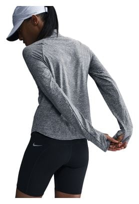 Dames Nike Dri-Fit Swift UV Grijs 1/2 Zip Top