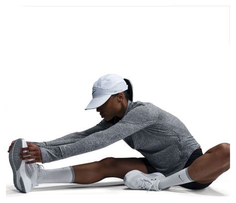 Dames Nike Dri-Fit Swift UV Grijs 1/2 Zip Top