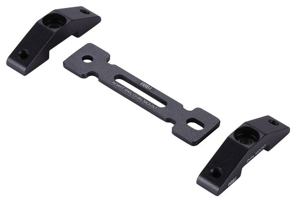 BBB DualMount Flaschenhalter Schwarz