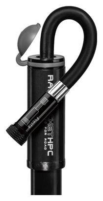 Bomba manual de carbono Topeak Racerocket HP (máx.160 psi / 11 bar) negro