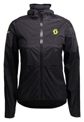 Chaqueta impermeable Scott RC Run WP Negra Mujer