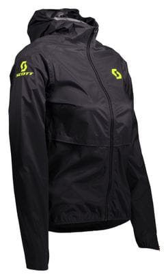 Chaqueta impermeable Scott RC Run WP Negra Mujer