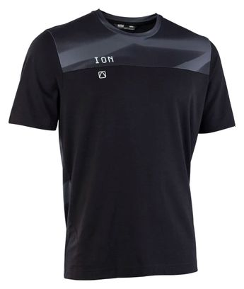 ION Traze Amp Black Men's MTB short sleeve jersey
