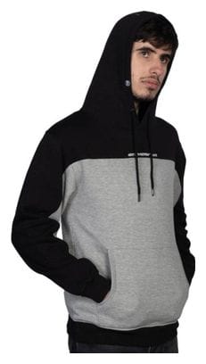 SWEAT STAYSTRONG CUT OFF HOODY BLACK / GREY