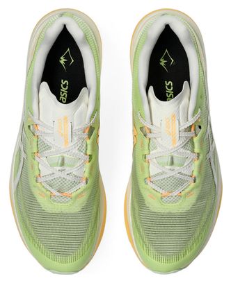 Asics FujiSpeed 4 Trail Schoenen Groen/Oranje Unisex