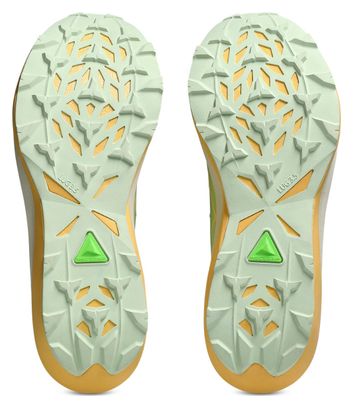Asics FujiSpeed 4 Trail Schoenen Groen/Oranje Unisex