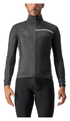 Castelli Squadra Stretch Windbreaker Jacke Schwarz