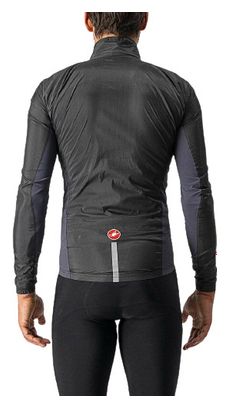 Castelli Squadra Stretch Windbreaker Jacke Schwarz