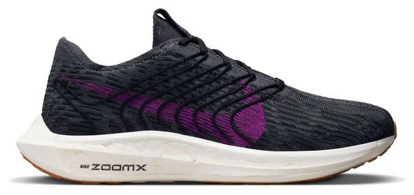 Nike Pegasus Turbo Flyknit Running Shoes Next Nature Black Violet