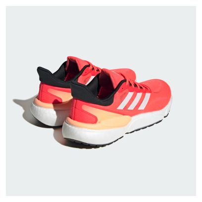 Chaussures de Running Adidas Performance Solar Boost 5 Rouge / Blanc