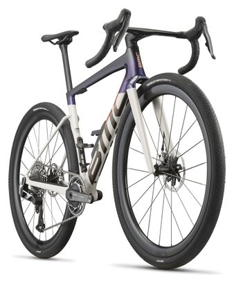 Bicicletta gravel BMC Kaius 01 One Sram Red AXS 13V 700 mm Bianco/Blu navy/Nero 2027
