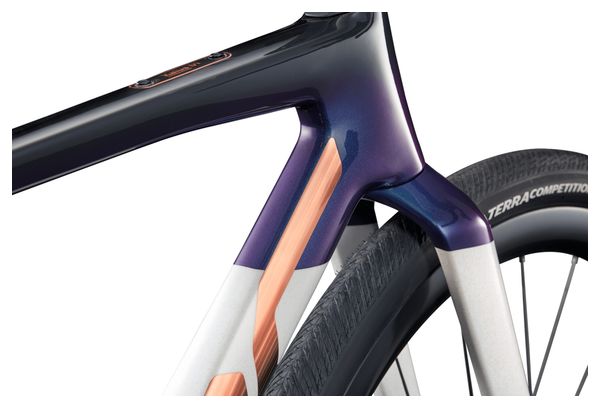Bicicletta gravel BMC Kaius 01 One Sram Red AXS 13V 700 mm Bianco/Blu navy/Nero 2027