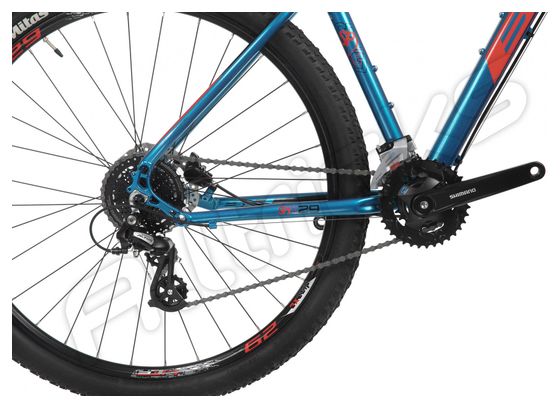 BH Spike SPIKE 29 Shimano Altus 16S 2020 Semi-rigid MTB blue red