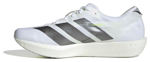 adidas Adizero Adios 9 Men's Running Shoes - White/Silver