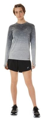 Short 2-en-1 Asics Road 5.5in Noir Femme