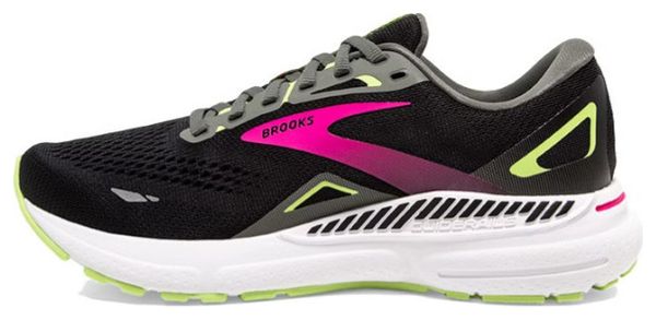 Producto reacondicionado - Brooks Adrenaline GTS 23 Zapatillas Running Mujer Negro Rosa