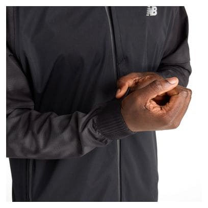 Veste Imperméable New Balance Seasonal Premium Print Noir Homme