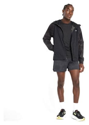 Veste Imperméable New Balance Seasonal Premium Print Noir Homme