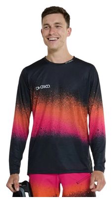 Dharco Homme Race Black Snake long sleeve jersey