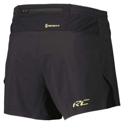 Short Splité Scott RC Run Noir Homme