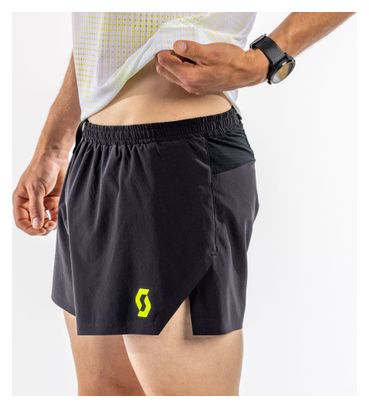 Short Splité Scott RC Run Noir Homme