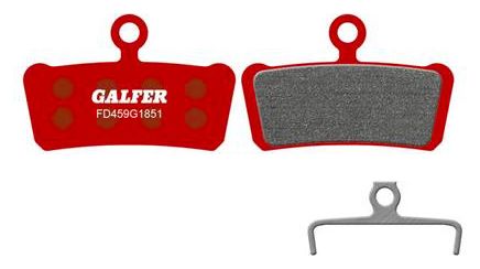 Paar Galfer Semi-metallic remblokken Avid X0 / Trail / 7 Trail / 9 Trail / Sram Guide R RS RSC Ultimate G2 Advanced