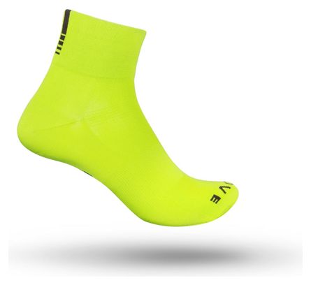GripGrab Lightweight SL Short Sock Yellow Hi-Vis