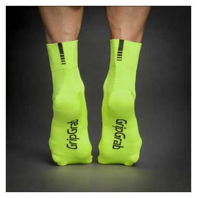 GripGrab Lightweight SL Short Sock Yellow Hi-Vis