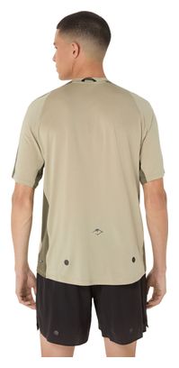 Asics Fujitrail Elite Khaki Kurzarmtrikot Für Männer