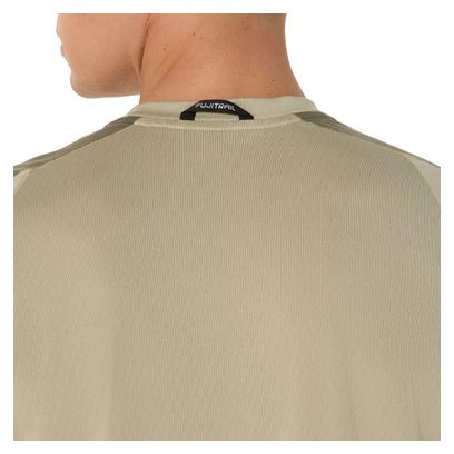 Asics Fujitrail Elite Khaki Kurzarmtrikot Für Männer