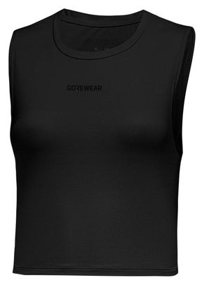 Women's tank top Gore Wear Everyday Crop Top Black