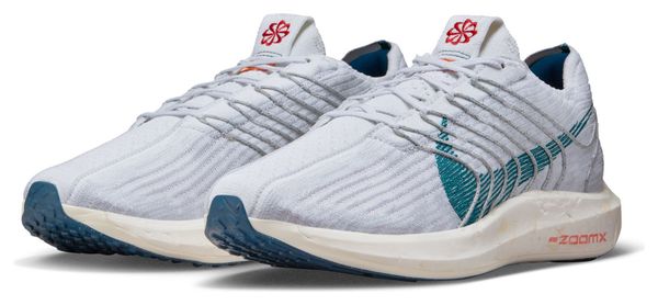 Chaussures de Running Nike Pegasus Turbo Flyknit Next Nature Bleu