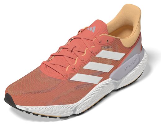adidas running Solar Boost 5 Pink White Women's Running Shoes