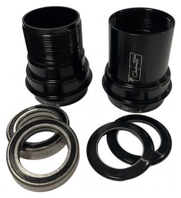 Boitier de Pédalier SD BB30 Spinning 24mm Noir