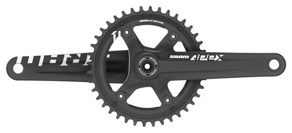 Bielas Sram Apex 1 BB30 42T 11 Velocidad Negro