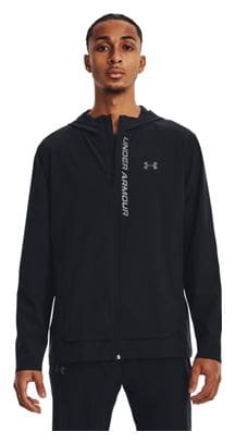 Under Armour OutRun The Storm Windbreaker Jacket Black