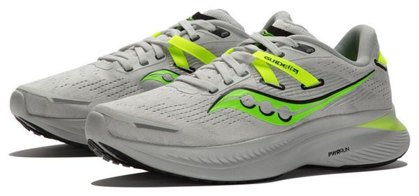 Saucony Guide 16 Dames Hardloopschoenen Wit Geel