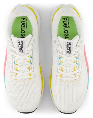 New Balance FuelCell Propel v5 Running Shoes White/Multicolour Uomo