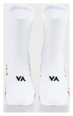 Chaussettes Vertical Mountain Peace Blanc