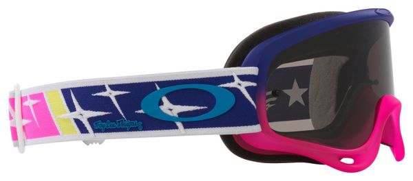 Occhiali Oakley O-Frame MX x Troy Lee Designs Speed Stars / Lente grigio scuro / Ref : OO7029-87