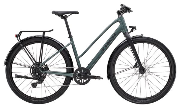 Vélo Fitness Trek Dual Sport 2 Midstep Shimano Cues 9V 27.5'' Vert Gén. 5