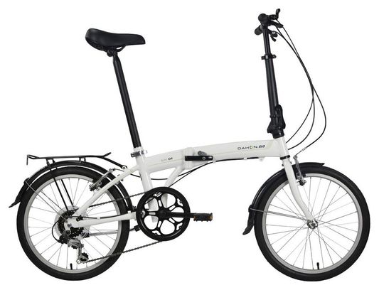 Dahon SUV D6 Variegated 6V 20 '' Bicicleta plegable Blanca